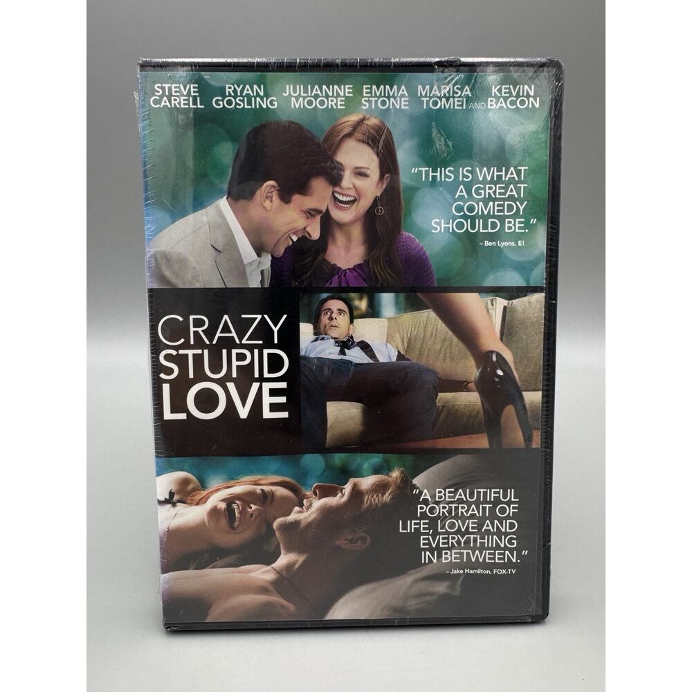 Crazy Stupid‎ Love (DVD) Steve Carell, Ryan Gosling, Emma Stone New Sealed